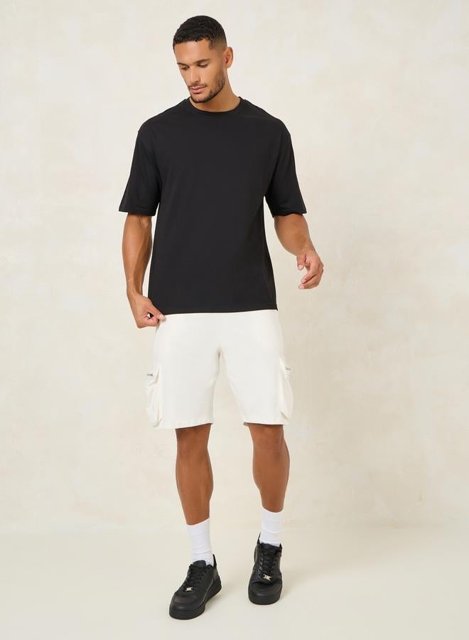 Styli Wolf Graphic Print Oversized T-Shirt - Image 2